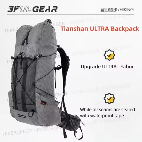 3F UL GEAR Tianshan ULTRA 200X Backpack 35+10L Outdoor Ultralight UHMWPE Bag Waterproof Tear Resista