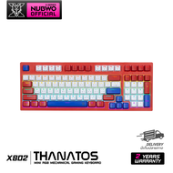 คีย์บอร์ดเกมมิ่ง NUBWO X802  MINI RGB 97 Keys มีให้เลือก 3 สี Black/Gray/Red สินค้ารับประกัน 2 ปี