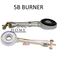 5B Burner High Pressure Commercial Gas Stove, cap, pilot light, control，Dapur, Katering, Dapur Api K