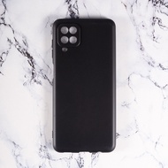 EllaStuff Samsung M12 Case Softcase Slim Black Matte Camera Protection Case Casing Samsung M12