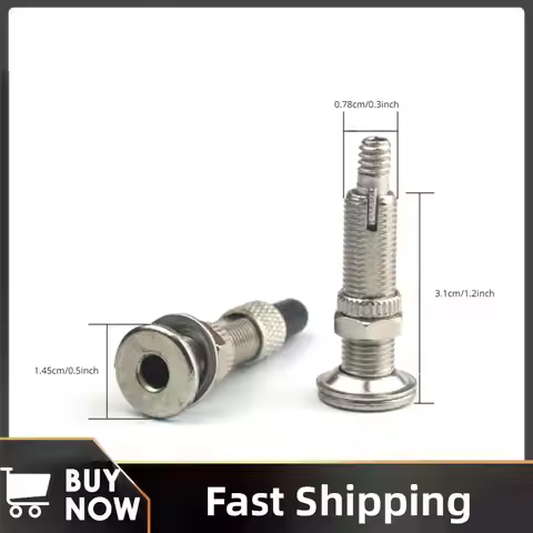 4Pcs Bike Dunlop Valve Zinc Alloy Replacement Cycling Valves Mountain Bike Dunlop Valve Core Cycling