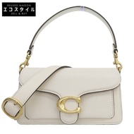 Coach Tabby 女士單肩包，白色，CM546（二手）- 成色極佳