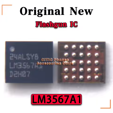2-10Pcs/Lot New LM3567A1 Flashgun IC Chip U4020 U6500 LED Strobe Driver IC For iPhone 11 12 13 14 15