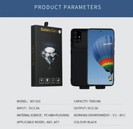 Galaxy A71 4G Battery Case Mobile Phone Charging Case  For Samsung Galaxy 5G 2 in 1 全包邊支架型背夾行動電源 + 充