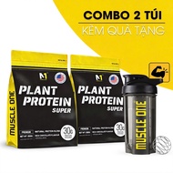 Whey Plant Protein Super Muscle One 500g – Plant Protein 30g Protein/Serving – Lactose Free – Chocol