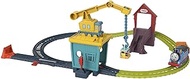 Thomas &amp; Friends Fix 'em Up Friends Train and Track Set with Motorized Thomas Engine for Preschool Kids 3 Years &amp; up, Multicolor (HDY58)