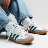 Adidas Adidas clover รองเท้าผู้ชาย รองเท้าผู้หญิง 2025 ใหม่ SAMBA OG รองเท้ากีฬาคลาสสิกแบบลำลอง รองเ