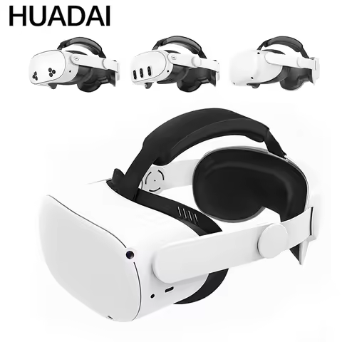 HUNDAI Design For Meta Quest 2/Quest 3/Quest 3S Elite Strap Adjustable Head Strap