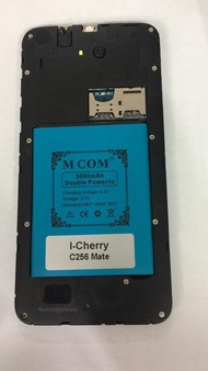 Battery Batere Batre Baterai Double Power Mcom i-Cherry iCherry C256 Mate