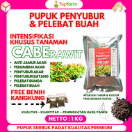 Pupuk Pelebat Buah Cabe Rawit / Pupuk Cabe Anti Keriting / Obat Pelebat Buah Cabe Rawit / Pupuk Bust