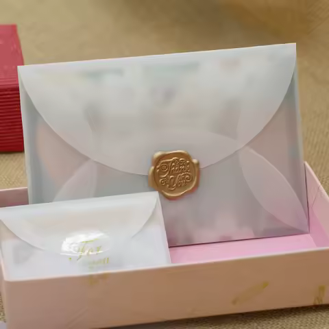 10pcs/lot Transparent Envelope Vintage Letter Envelopes Translucent Paper Envelope Blank Small for W