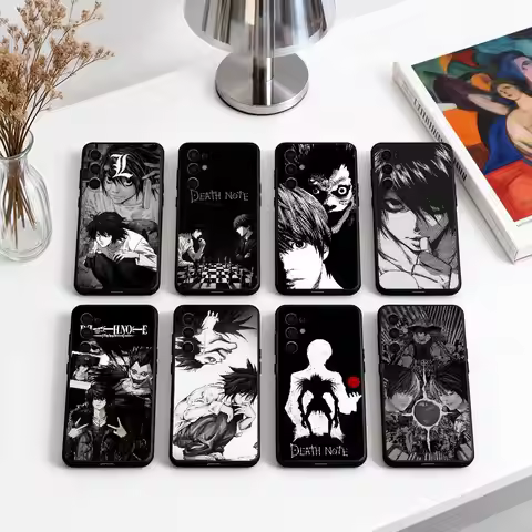D-Death N-Note L Lawliet-DNLL Phone Case For Samsung S25,S24,S21,S22,S23,S30,Ultra,S20,Plus,Fe,Lite,