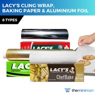 LACY’S Cling Wrap /  Baking Paper / Aluminium Foil CF311CF312 CF313 CF314 AF318 AF315 BP300 BP450