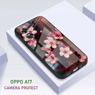 [N59] Softcase Glass Kaca Oppo A17 - Case HP Oppo A17 - Casing HP Oppo