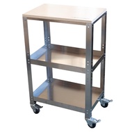 New Item รถเข็นสแตนเลส 3 ชั้น (3-Tier Utility Tool Wagon)