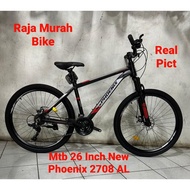 Sepeda Gunung Mtb 26 Inch New Phoenix 2708 AL Sepeda Gunung 26 Inch New Phoenix NP-2708 AL Farme All