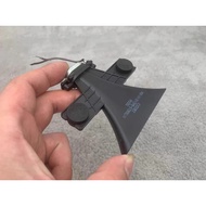 GHXAMP Mini Enthusiast Horn Tweeter Tweeter Dipasang Kereta Pembesar Suara Treble Luaran 6ohm 8W 2pc