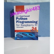 Physical book Python Programming BOOK for Raspberry Pi