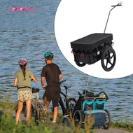 [Lohobby] Bike Cargo Trailer Towable Bike Trailer Convenient Grocery Cart Removable