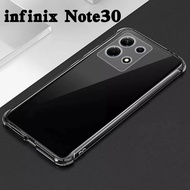 08 Shockproof TPU Clear Case Camera Cover infinix Note30 4G 5G Note8i Note11pro Note12pro