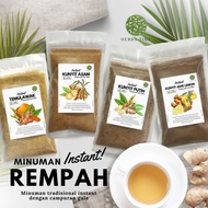 Instant Herbal Drink Turmeric Tamarind Rice Kayza Temulawak Ginger Lemon - Turmeric Acid, 100gr