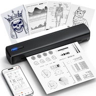 HZTZ-A4XY Thermal Printer A4 Portable Household Mobile Phone Tattoo Printer