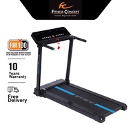 Fitness Concept DQUE Moon Foldable Walking Pad Running Treadmill [10 Years Warranty]
