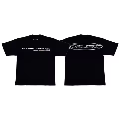 Opium Playboi Carti Complex Limited YVL Style Surrounding 2025 Short sleeved T-shirt tee Men's Large