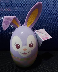 香港迪士尼樂園 2020 Eggstravaganza Duffy and Friends Stella Lou Stellalou 星黛露兔 復活節 復活蛋 花蛋 鐵盒 鐵罐 禮盒 (內有朱古力) 