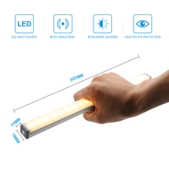 Tanpa Wayar Di Bawah Almari Cahaya Led Sensor Motion Sensor Kabinet Cahaya Usb Boleh Dicas Semula Jalur Panjang Lampu Malam untuk Almari Dapur Almari Pakaian