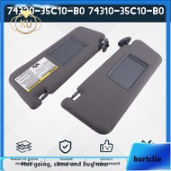 For   2005-2012 Car Sun Visor Interior Sunshade Part Numbers 74320-35C10-B0 74310-35C10-B0 Gray
