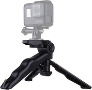 Hshaojin Grip Folding Tripod Mount with Adapter &amp; Screws for GoPro HERO6 /5/4 /3+ /3/2 /1, SJ4000, Digital Cameras, Load Max: 2kg(Black) Hshaojin