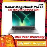 HONOR MagicBook Pro 16 2026 Ultra X9-388H/Ultra X7-358H/Ultra5-338H 16 inch 3K LCD HONOR Laptop HONO