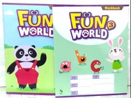 全新 學生 國小 Fun World 3 二上 2上 二年級 英語 英文 課本 習作 Hess 何嘉仁 學生版 教科書