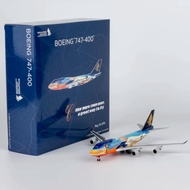04012 Alloy Collectible Plane Gift NG Models 1:400 Singapore Airlines "Tropical livery" Boeing B747-