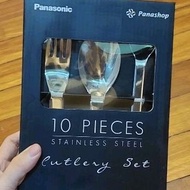 HL001 不锈钢汤匙叉套装一套10支装