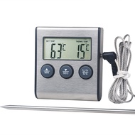 Digital Timer Termometer Suhu Masak Termometer Oven Listrik Dapur Meat Thermometer