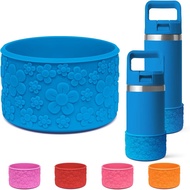 NBOOCUP Sarung Silikon untuk Botol Air YETI Kids 12 oz, untuk Botol YETI Rambler 12/18 oz, untuk Bot