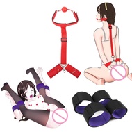 Sex Handcuffs BDSM Kits Bondage Adult Erotic Accessories Sexy Toys For Couples Ankle Cuffs Under Sexual Restraints 18+ Products
