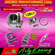 PAKET BORE UP BRT Beat Scoopy Spacy Karbu Blok & Noken As BRT 130 cc