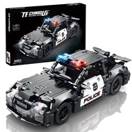 Compatible With Lego Porsche 911 Building Blocks Sports Car Model Pull Back Car Educational Assemble