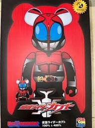 全新現貨 bearbrick be@rbrick 假面騎士 Kabuto 100% & 400％