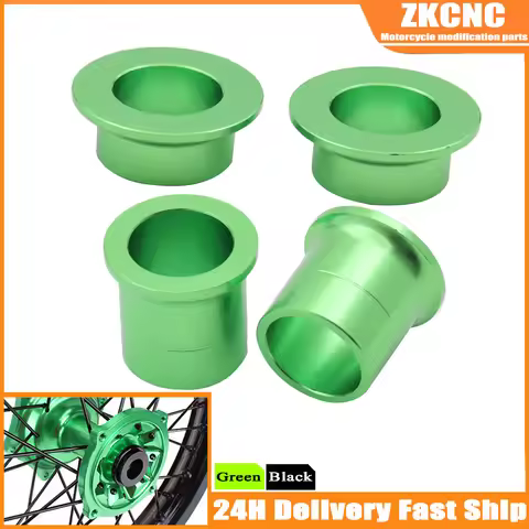 Motocycle Front Rear Wheel Hub Spacer Kit For Kawasaki KX125 KX250 KX250F KX450F KLX450R KX 125 250 