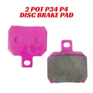CALIPER DISC PAD 2 POT P34 P2 Disc Pad Caliper GTR150 Disc Brake Pad