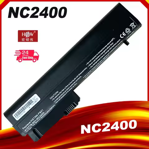 Laptop Battery HSTNN-DB22 HSTNN-XB22 For HP EliteBook 2530p 2540p For Business Notebook 2400 2510p N