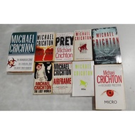USED-MM6-1218-ML Michael Crichton English Novel Book. sale