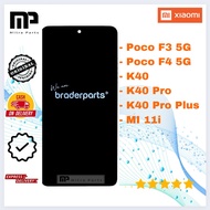 LCD TOUCHSCREEN XIAOMI poco F3 5G / F4 5G / K40 / K40 PRO / K40 PRO PLUS / MI 11i BRADERPARTS