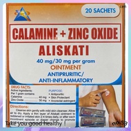◆ ◎ ALISKATI OINTMENT (Calamine + Zinc Oxide) 20 Sachets