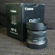 Canon RF-S 10-18mm IS STM + hood