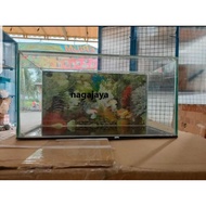 Glass Aquarium tank size 40 cm 40x20x20 cm specifically for gojek grab